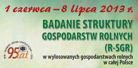 Badanie struktury gospodarstw rolnych