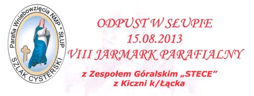 Odpust w Słupie - ZAPRASZAMY !