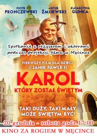 Kino za Rogiem w Męcince zaprasza