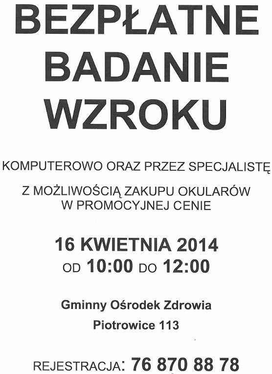 Badanie wzroku