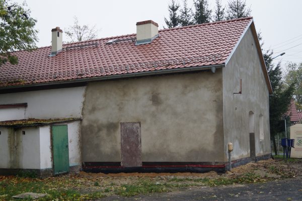 Odwodniona i otynkowana