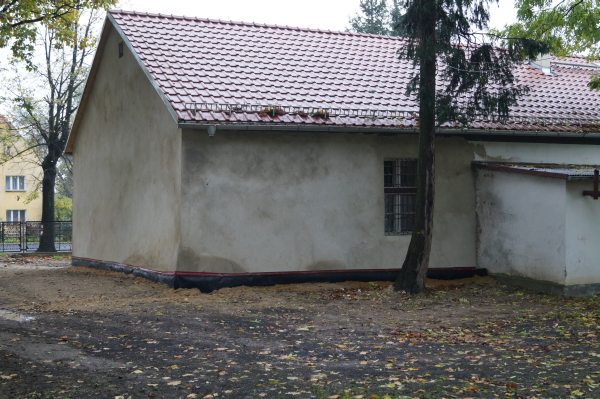 Odwodniona i otynkowana