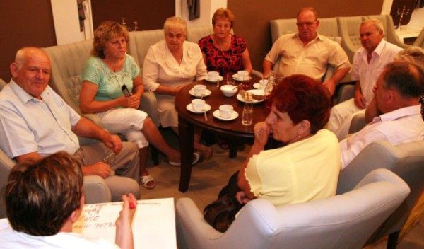 W senioralnej kawiarence