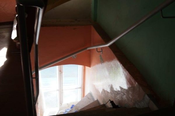 Nowe schody w świetlicy