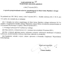 Zarządzenie Wojewody Dolnośląskiego