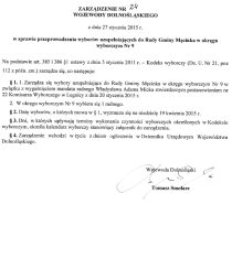 Zarządzenie Wojewody Dolnośląskiego