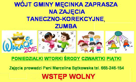 Zajęcia Wakacyjne w Gminie Męcinka