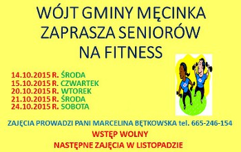 Zajęcia fitness dla Seniorów