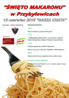 Święto Makaronu w Przybyłowicach