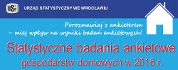 Statystyczne badania ankietowe gospodarstw domowych w 2016 r.