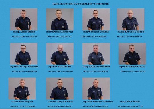 PLEBISCYT - Wybierzmy najpopularniejszego dzielnicowego na Dolnym Śląsku