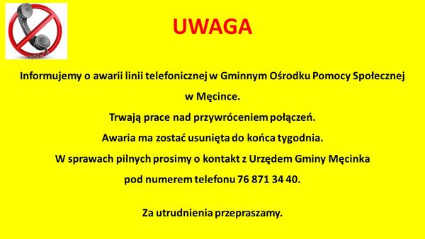 Awaria Linii Telefonicznej mini