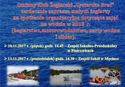 zebranie Klub Żeglarski