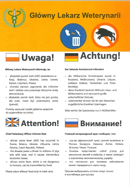 inforacja głównego lekarza weterynarii