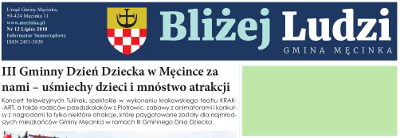 Bliżej Ludzi - Informator Samorządowy, Nr 12 lipiec 2018 