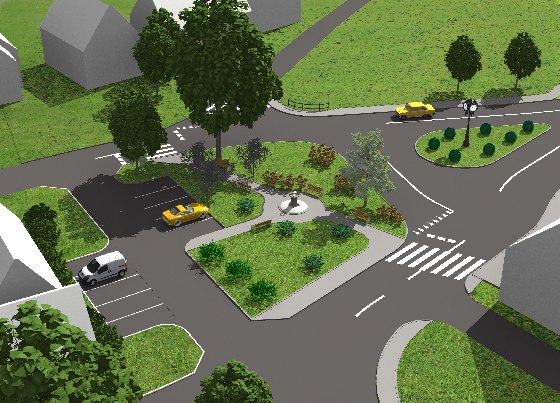 Przebudowa skrzyżowania w Męcince 