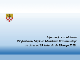 RIO pozytywnie oceniło działalność Wójta Gminy Męcinka. Absolutorium za 2017 rok udzielone 