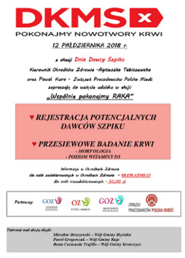 Dzień Dawcy Szpiku, 12 pażdziernika 