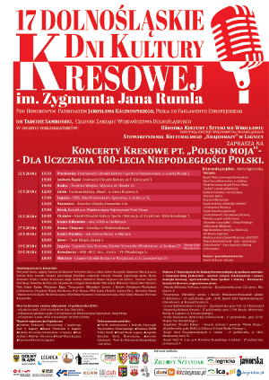 17 Dolnośląskie Dni Kultury Kresowej im. Zygmunta Jana Rumla