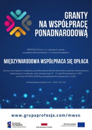 10 mln zł na współpracę ponadnarodową w puli projektu grantowego