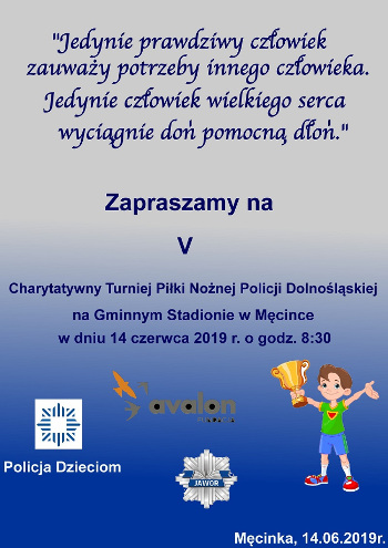 Plakat policja dzieciom