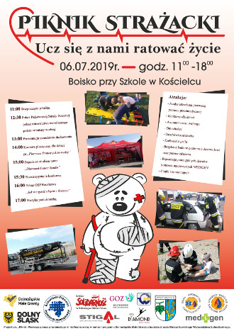 plakat piknik strazacki