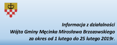 V SESJA RADY GMINY MĘCINKA