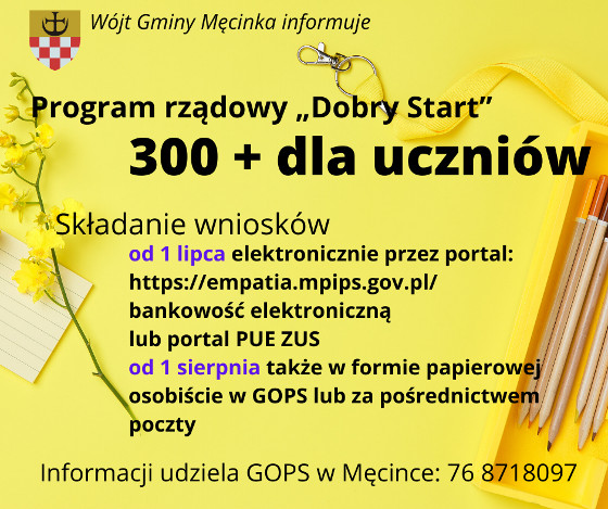 Plakat 300 dla uczniow