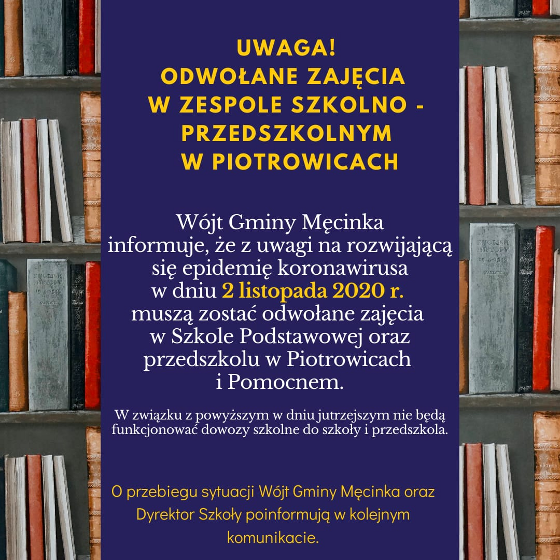 odwolane zajecia