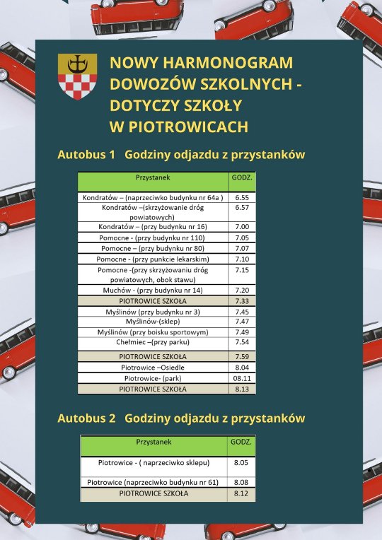 dowozy piotrowice