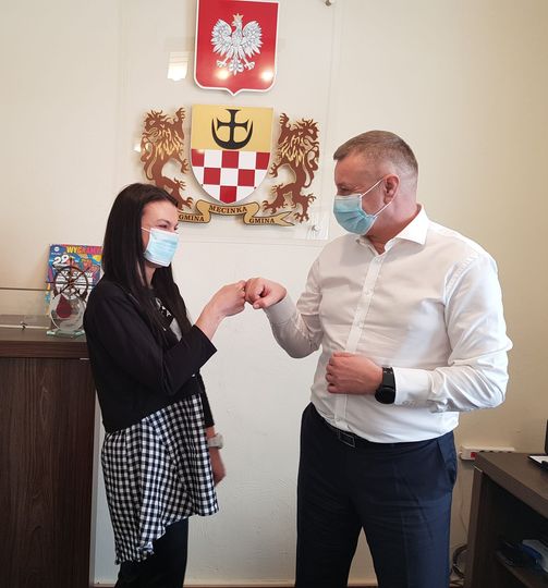 Prezes Gminnej Akademii Monika Łoniewska