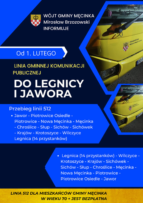 Plakat rozklad jazdy