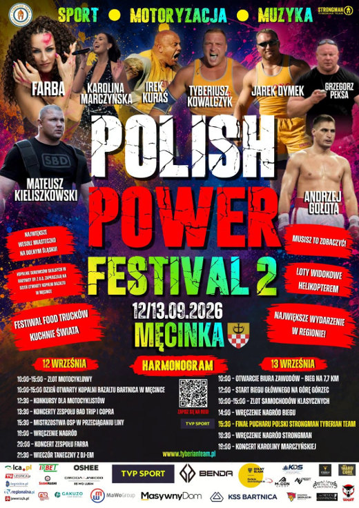 polish power festival II plakat