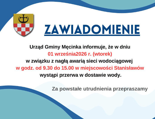 zawiadomienie awaria sieci wodociagowej 01092026