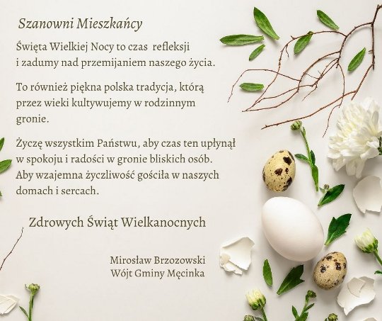 Zdrowych Świąt Wielkanocnych !