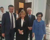Wójt na pierwszym posiedzeniu Sejmu VIII kadencji w Warszawie