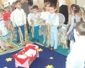 Dzień Babci i Dziadka w grupie czterolatków w Męcince 