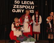 Jubileusz 50 – lecia Zespołu Ludowego „OJRY -  BIS” z Męcinki – wspomnienia, podziękowania i życzenia