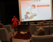 Spotkanie z kardiologiem w ramach akcji „Październik i listopad miesiącami seniorów w Gminie Męcinka” za nami