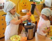 Marchewkowy dzień w przedszkolu w Męcince