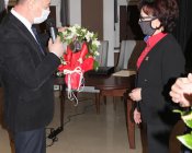 Uroczystość z okazji Dnia Sołtysa - spotkanie z Marszałek Sejmu Elżbietą Witek w Męcince 