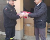 Flagi  dla Mieszkańców Gminy Męcinka  przekazane!