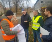 Przygotowania do inwestycji drogowej w Słupie