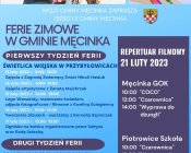 FERIE ZIMOWE W GMINIE MĘCINKA - program
