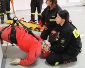 Manewry dla strażaków OSP organizowane przez Komendanta PSP Jawor oraz Wójta Gminy Męcinka z zakresu pierwszej pomocy