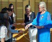 Uroczystość przygotowana przez uczniów Szkoły Podstawowej w Męcince z okazji Święta Konstytucji 3. Maja