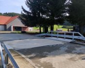 Nowy most stanowiący dojazd do budowanej świetlicy wiejskiej w Kondratowie