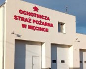 Nowa elewacja budynku remizy Ochotniczej Straży Pożarnej w Męcince gotowa