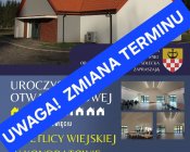 Zmiana terminu otwacia świetlic