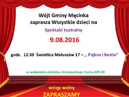 Zapraszamy na spektakl teatralny